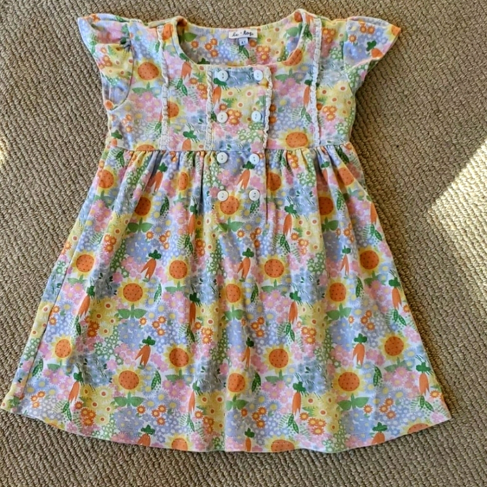 Le Top floral dress